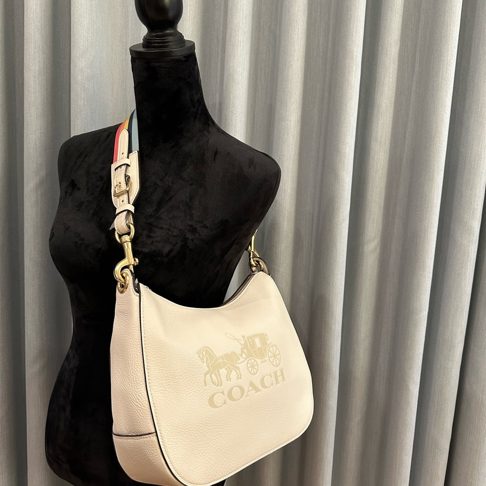 Coach White Shoulder Bag Brand new with tags and dust bag.